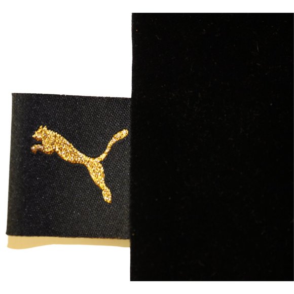 PUMA Fenty by Rihanna Black Velvet Drawstring Bag - Picture 3 of 4